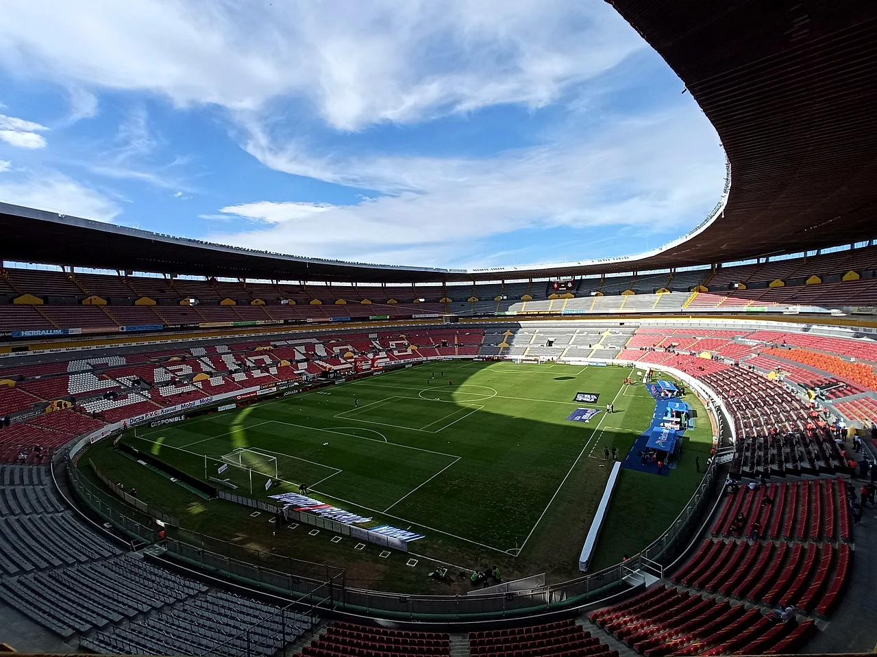 El Estadio Jalisco de Guadalajara antes de un Atlas-Santos Laguna en febrero de 2022, imagen de archivo