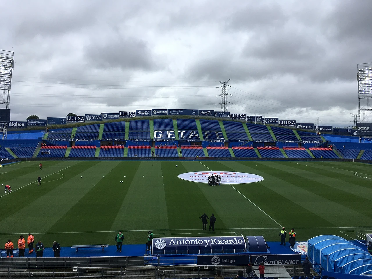 El Coliseum Alfonso Pérez antes de un partido del Getafe en 2018, imagen de archivo