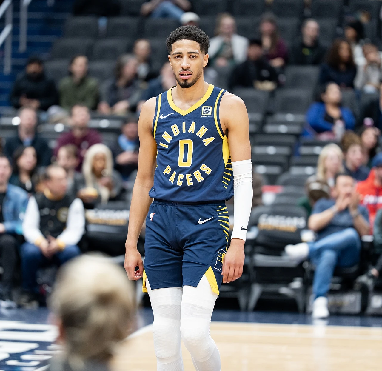 Tyrese Haliburton con la camiseta de los Indiana Pacers en Washington en 2025, imagen de archivo